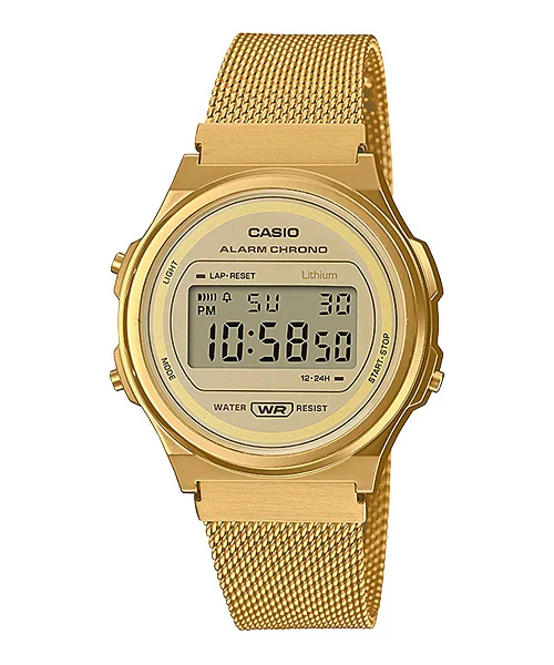 A171WEMG-9A Casio Vintage Alarm Chronograph Watch