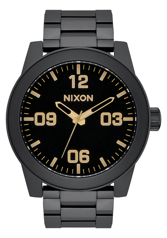 Nixon Corporal SS Matte Black / Gold
