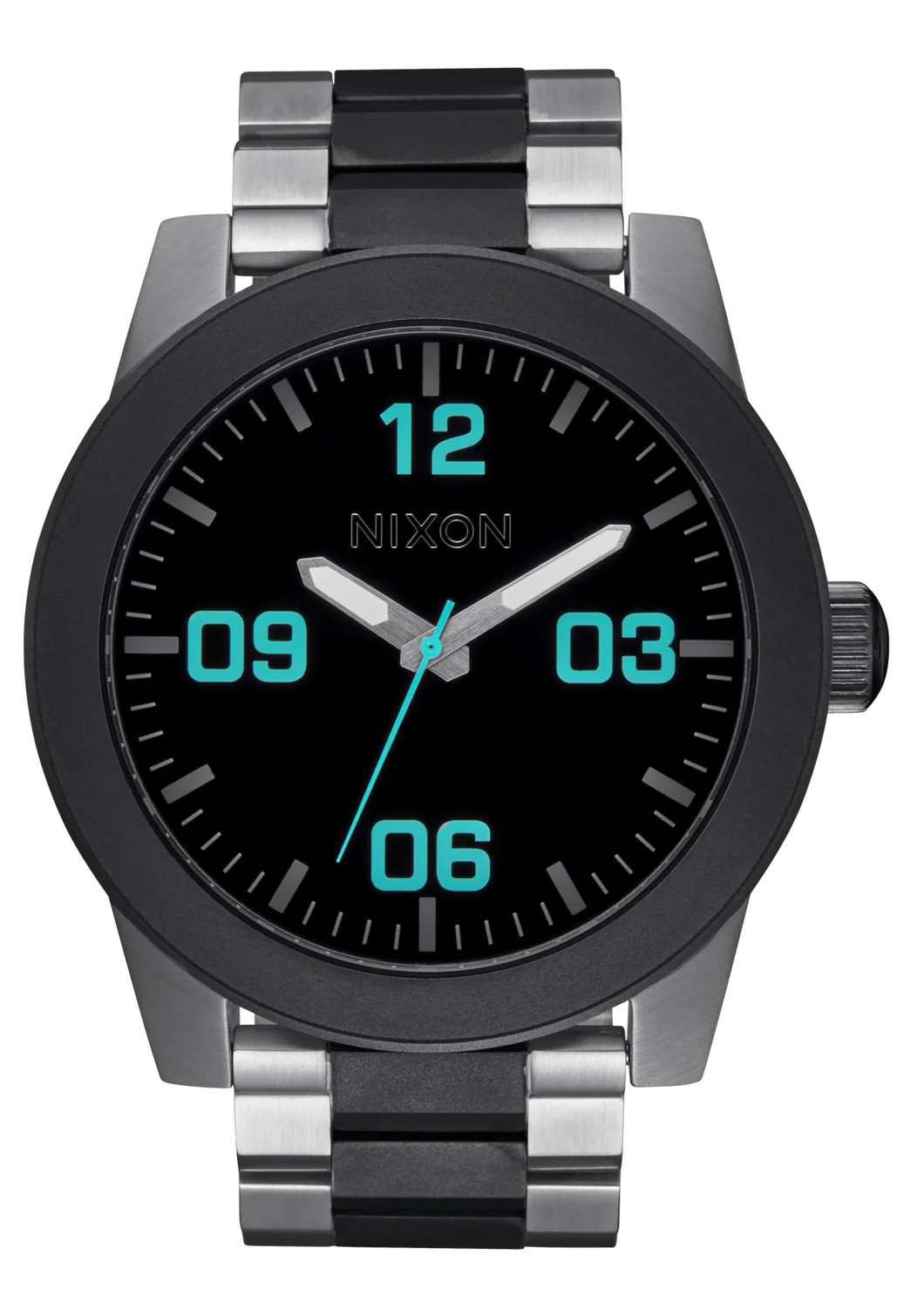 Nixon Corporal SS Silver / Gunmetal