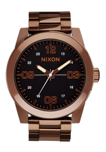 Load image into Gallery viewer, Nixon Corporal SS Chocolate / Dark Roast
