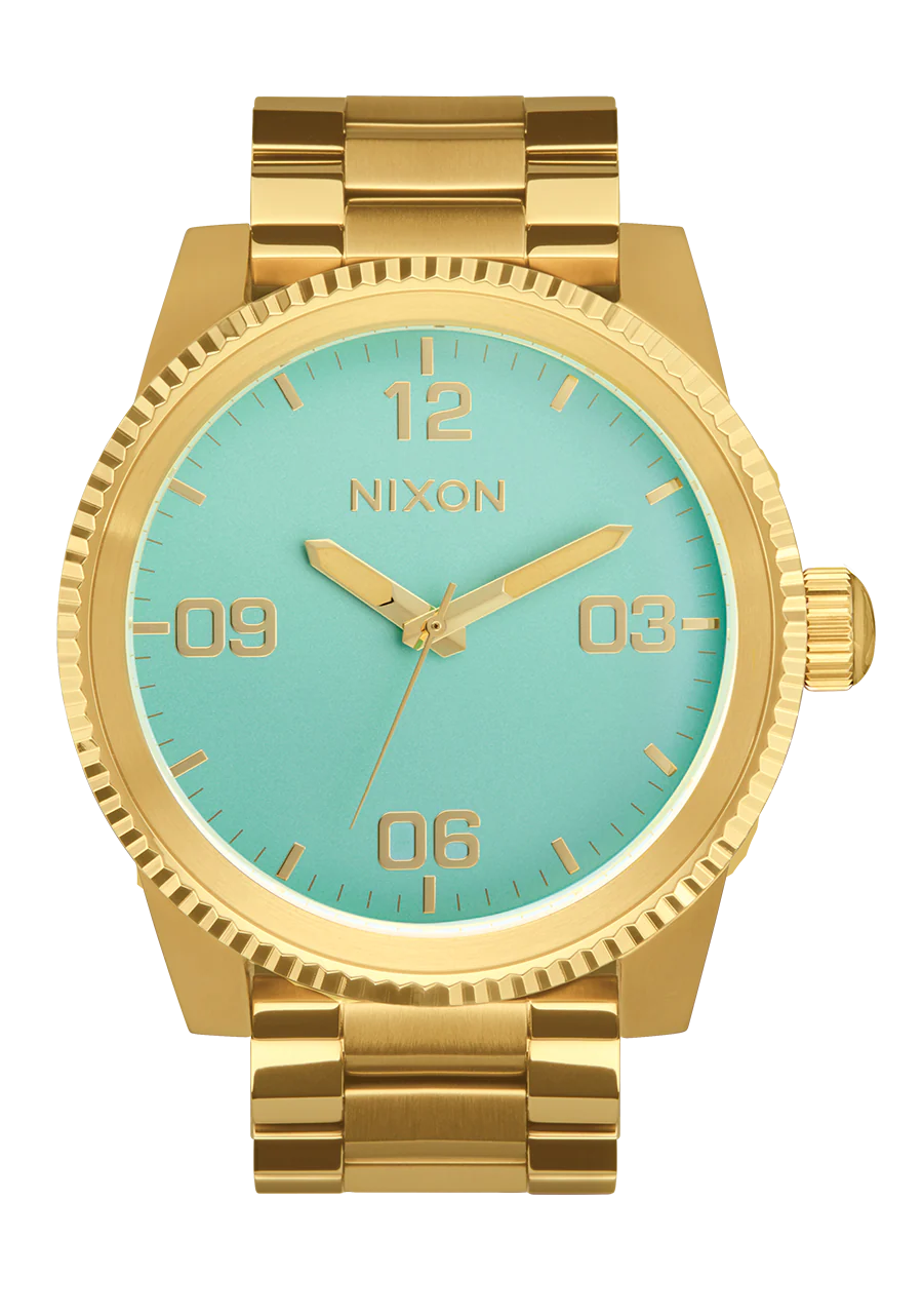 Nixon Corporal SS Gold / Turquoise / Gold New Style