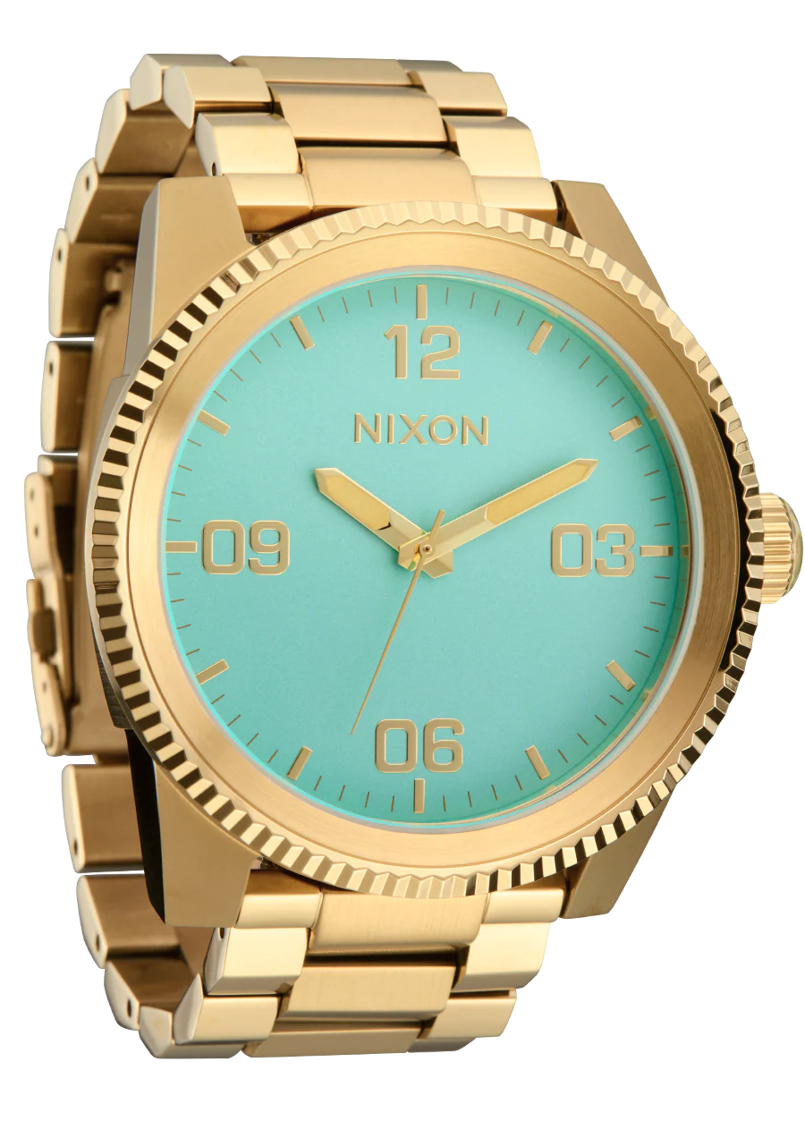 Nixon Corporal SS Gold / Turquoise / Gold New Style