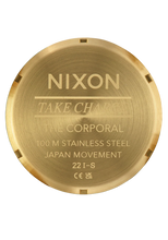 Load image into Gallery viewer, Nixon Corporal SS Gold / Turquoise / Gold New Style
