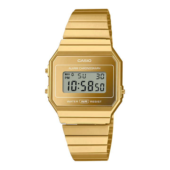 A700WEVG-9A CASIO Vintage Digital Gold Watch