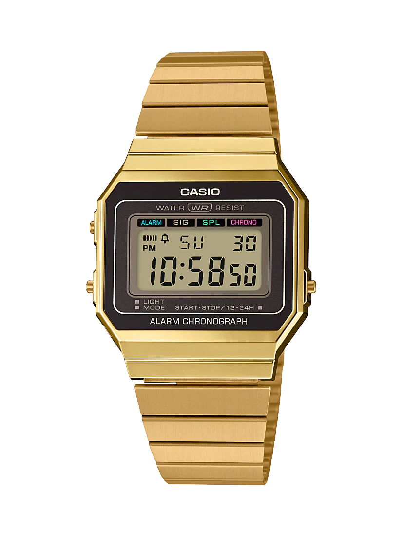 A700WG-9A CASIO Vintage Digital Gold Watch