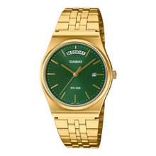 Load image into Gallery viewer, Casio MTPB146G-3A Green Dial Dial Retro Watch
