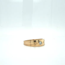 Load image into Gallery viewer, 10ct Gold Diamond Accent Band
