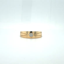 Load image into Gallery viewer, 10ct Gold Diamond Accent Band
