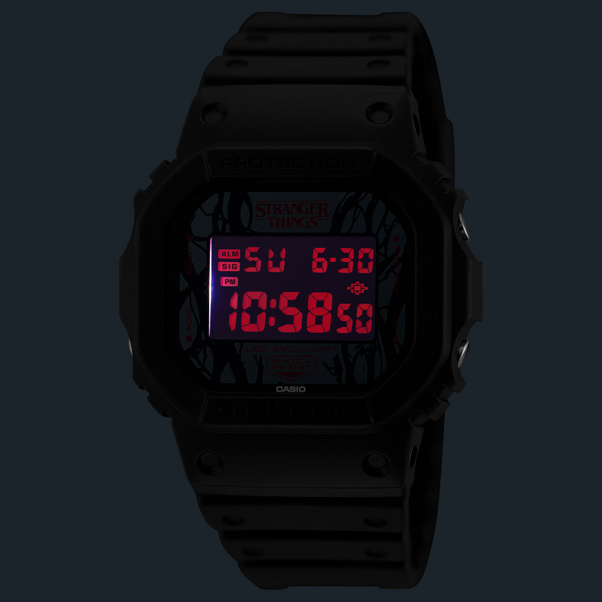 DW5600STT-1D G-SHOCK X Stranger Things Watch
