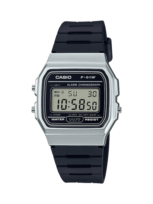 F91WM-7A Casio Digital Silver/Black