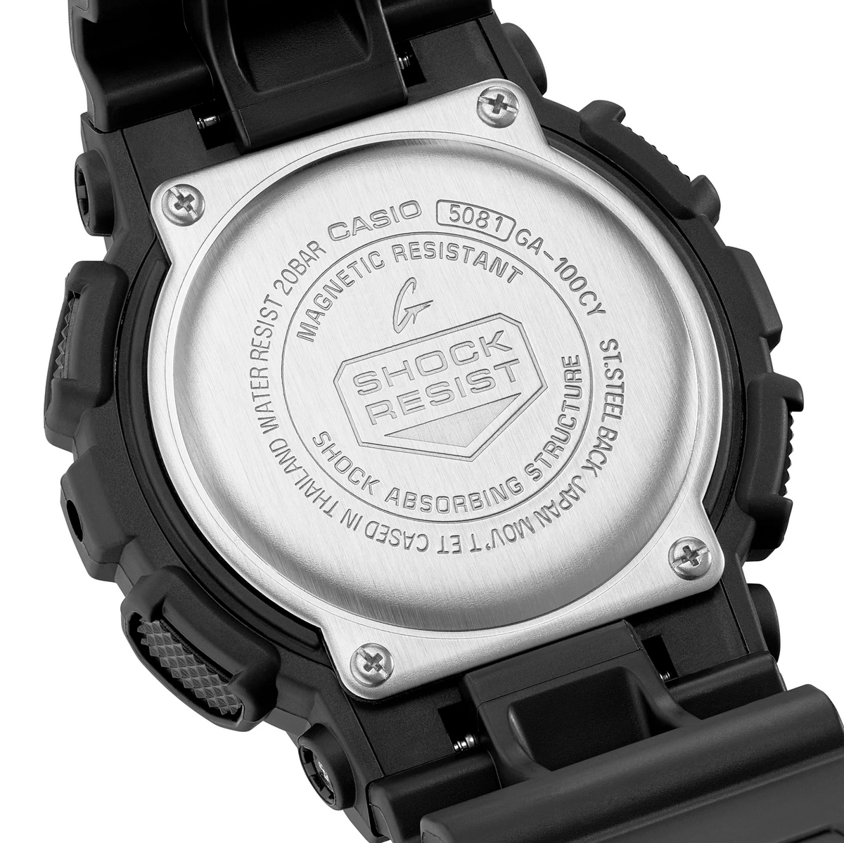 GA100CY-1A G-Shock Analog-Digital GA-100 Series