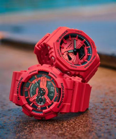 GA110RRB-4A G-Shock Street Red Watch