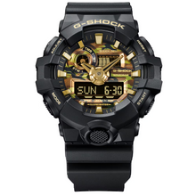 Load image into Gallery viewer, GA-700CF-1A Black/Gold Camo G-Shock
