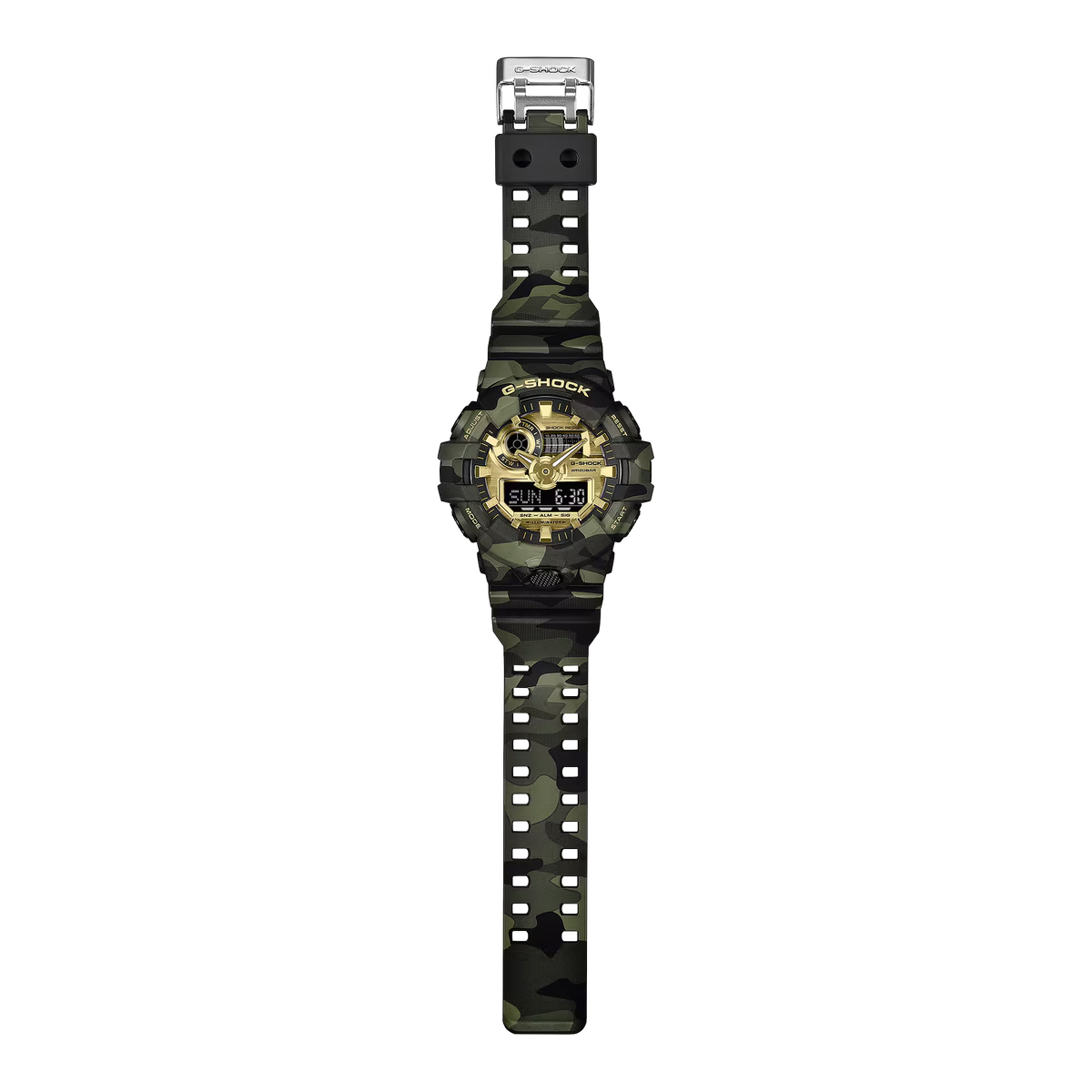 GA-700CMG-3A Green Camo/ Gold G-Shock