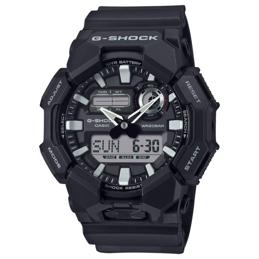 GA010-1A1 Black G-Shock Dual Time Watch