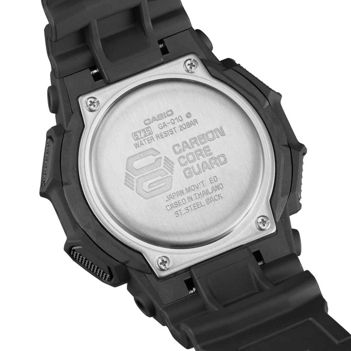 GA010-1A1 Black G-Shock Dual Time Watch