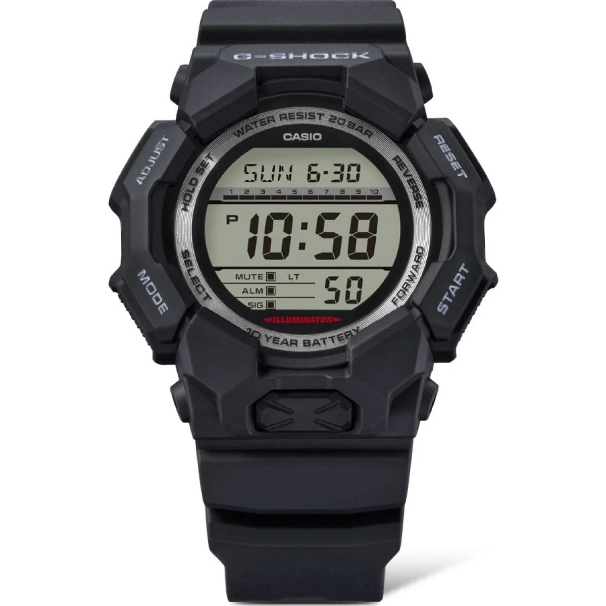 GD010-1D Black G-Shock Digital Watch