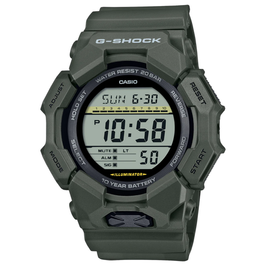 GD010-3D Khaki G-Shock Digital Watch