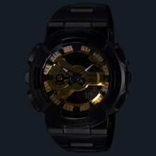 Load image into Gallery viewer, GM110BD-1A9 G-Shock Black/Gold – Rugged Stainless Steel Watch
