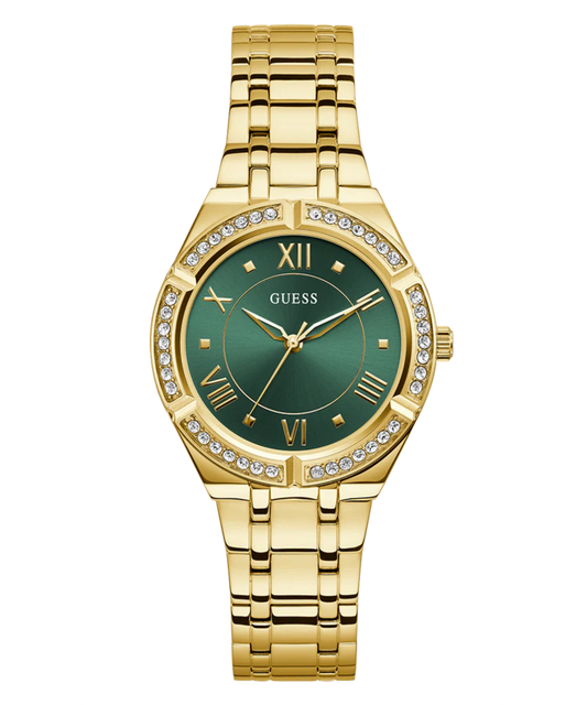 COSMO GREEN DIAL GOLD WOMEN'S WATCH GW0033L8