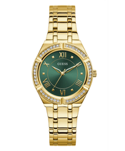 Load image into Gallery viewer, COSMO GREEN DIAL GOLD WOMEN&#39;S WATCH GW0033L8
