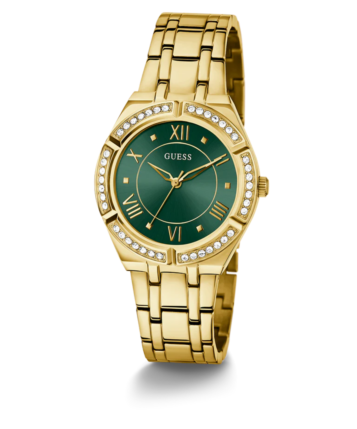 COSMO GREEN DIAL GOLD WOMEN'S WATCH GW0033L8