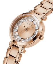 Load image into Gallery viewer, ROSE GOLD TONE CASE GOLD TONE STAINLESS STEEL WATCH
