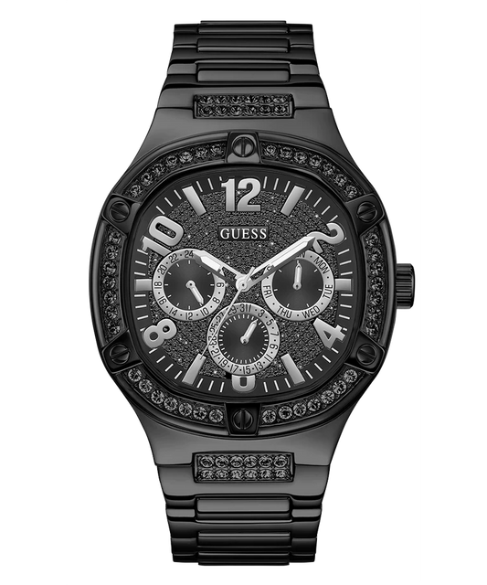 GUESS GW0576G3 Crystalized Case Black Duke Glitz Watch