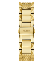 Load image into Gallery viewer, Guess GW0622G1 Gold Rebel Crystal Watch
