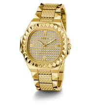 Load image into Gallery viewer, Guess GW0622G1 Gold Rebel Crystal Watch
