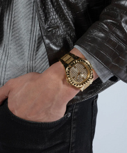 Load image into Gallery viewer, Guess GW0622G1 Gold Rebel Crystal Watch
