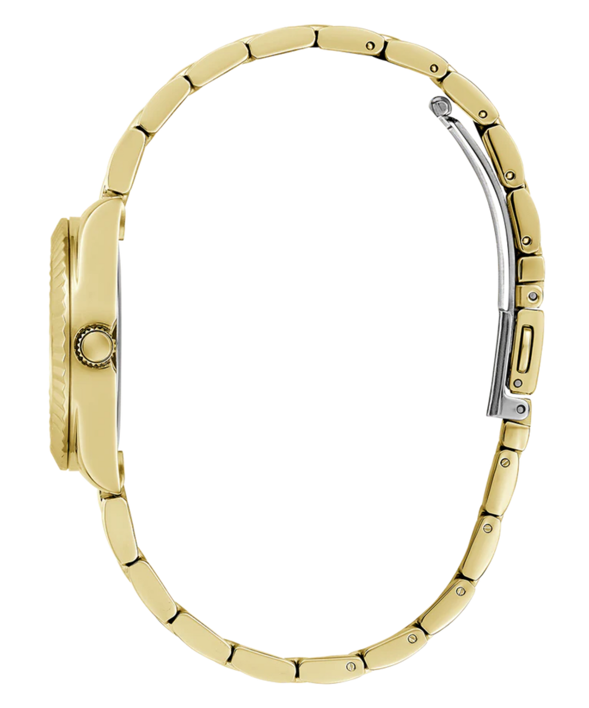 GUESS Ladies Gold Tone Analog Watch