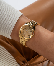 Load image into Gallery viewer, GUESS Ladies Gold Tone Analog Watch
