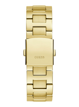 Load image into Gallery viewer, Guess GW0703G2 Gold Equity Green Link Watch
