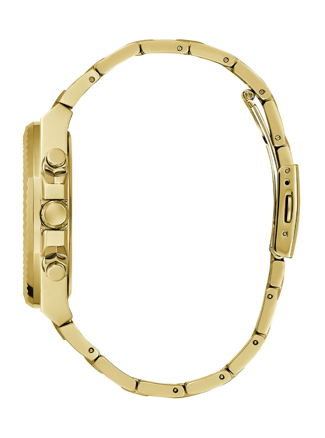 Guess GW0703G2 Gold Equity Green Link Watch