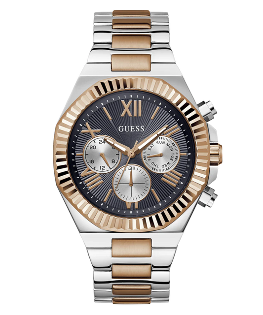 GW0703G4 Equity Men's Watch in Two-tone with Navy Blue Dial
