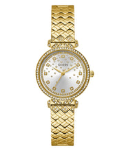 Load image into Gallery viewer, Guess Ladies Enchantment Gold Dial Watch – GW0763L2
