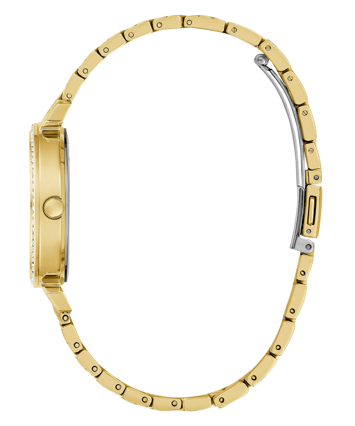 Guess Ladies Enchantment Gold Dial Watch – GW0763L2
