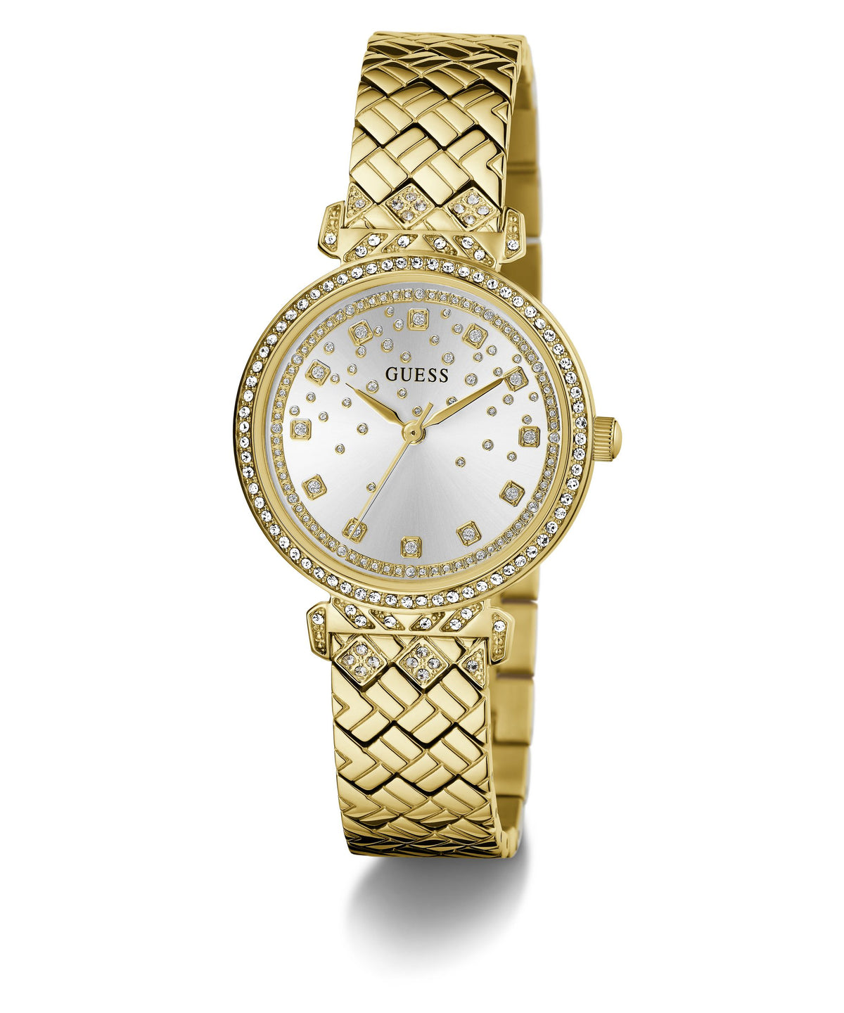 Guess Ladies Enchantment Gold Dial Watch – GW0763L2
