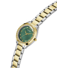 Load image into Gallery viewer, GW0767L4 GUESS Charlotte Green Dial, Gold Tone Watch
