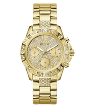 Load image into Gallery viewer, Guess GW0771l2 Gold Tone Majesty Link Watch
