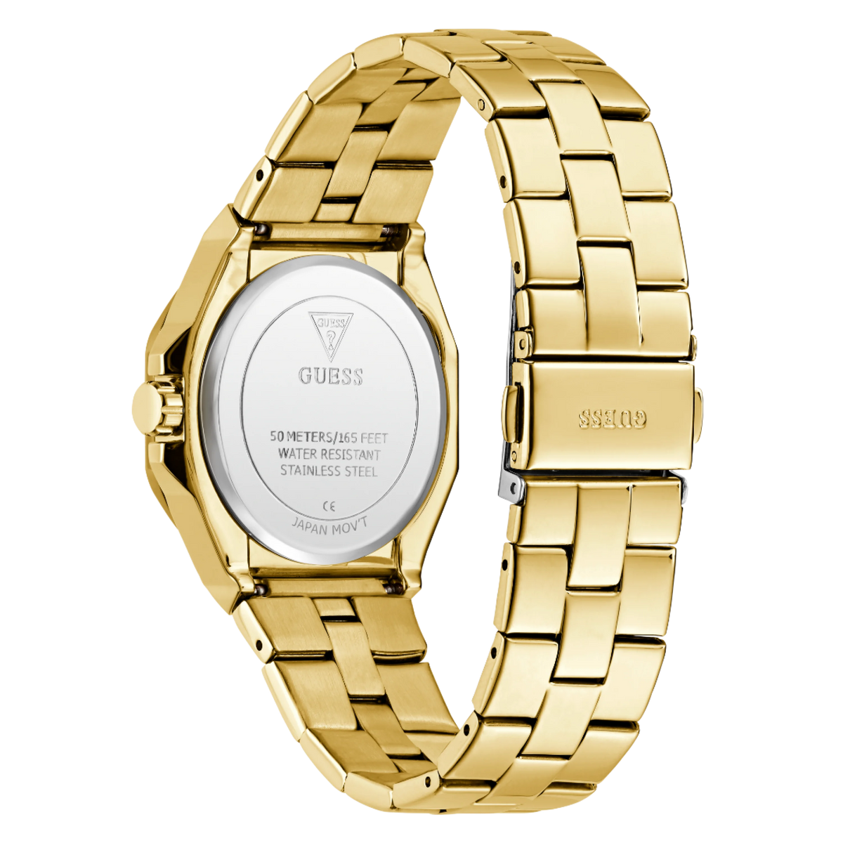 GW0873L2 GUESS Ladies Gold Tone Analogue Watch