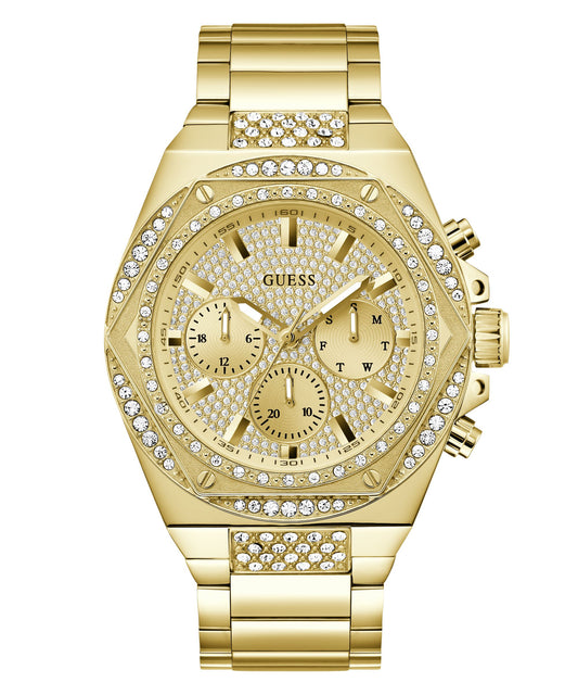 GW0899G2 GUESS Men's Gold Tone Multi-Function Watch