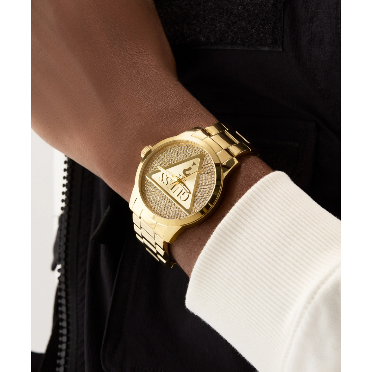 GW0915G1 GUESS Men's Gold Tone Analogue Watch