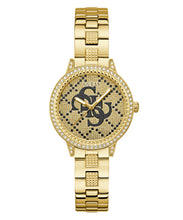 Load image into Gallery viewer, GUESS Ladies Silver Gold Analog Watch GW0944L2
