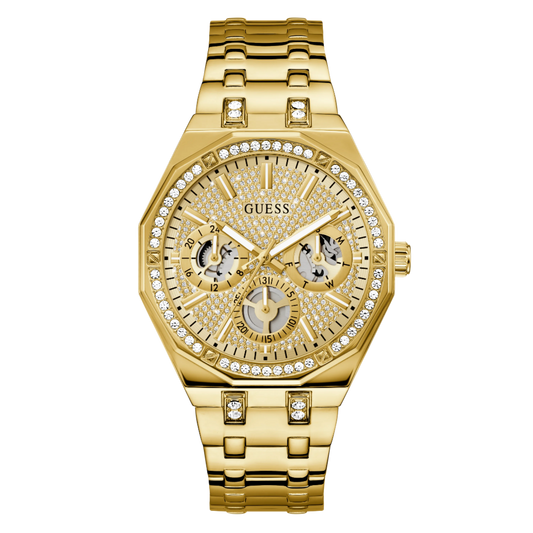 GW0960G2 GUESS Mens Gold-Tone Analogue Watch