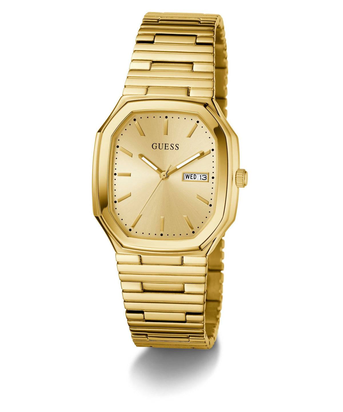 GUESS Gold Tone Date Watch GW0978G2