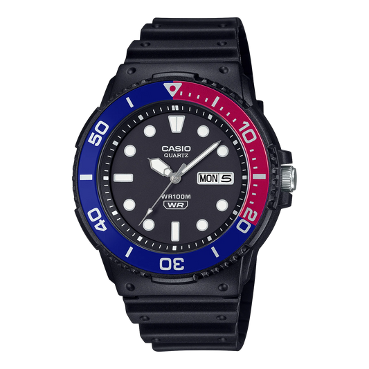 MRW230H-1E Casio Black Mens Analogue Marine Design