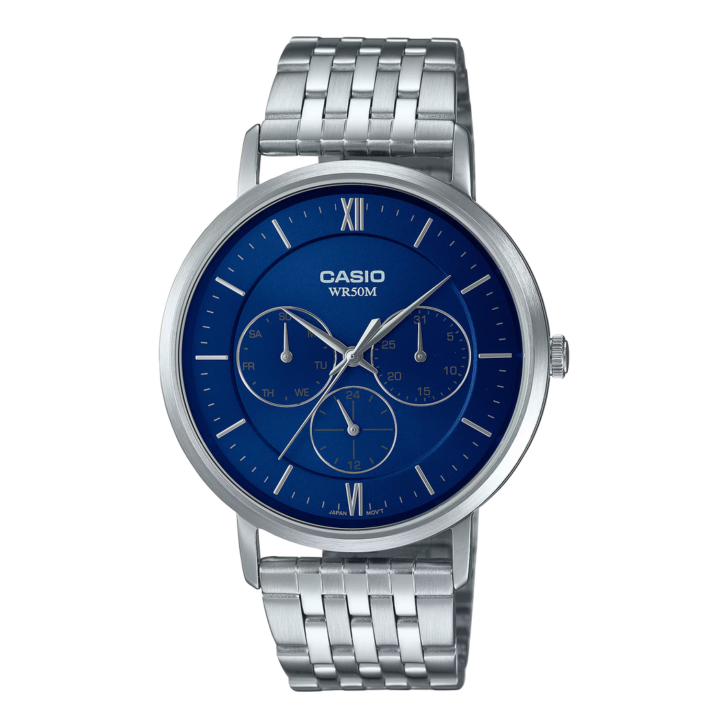 Casio Analog Blue Dial Watch MTP-B300D-2AV
