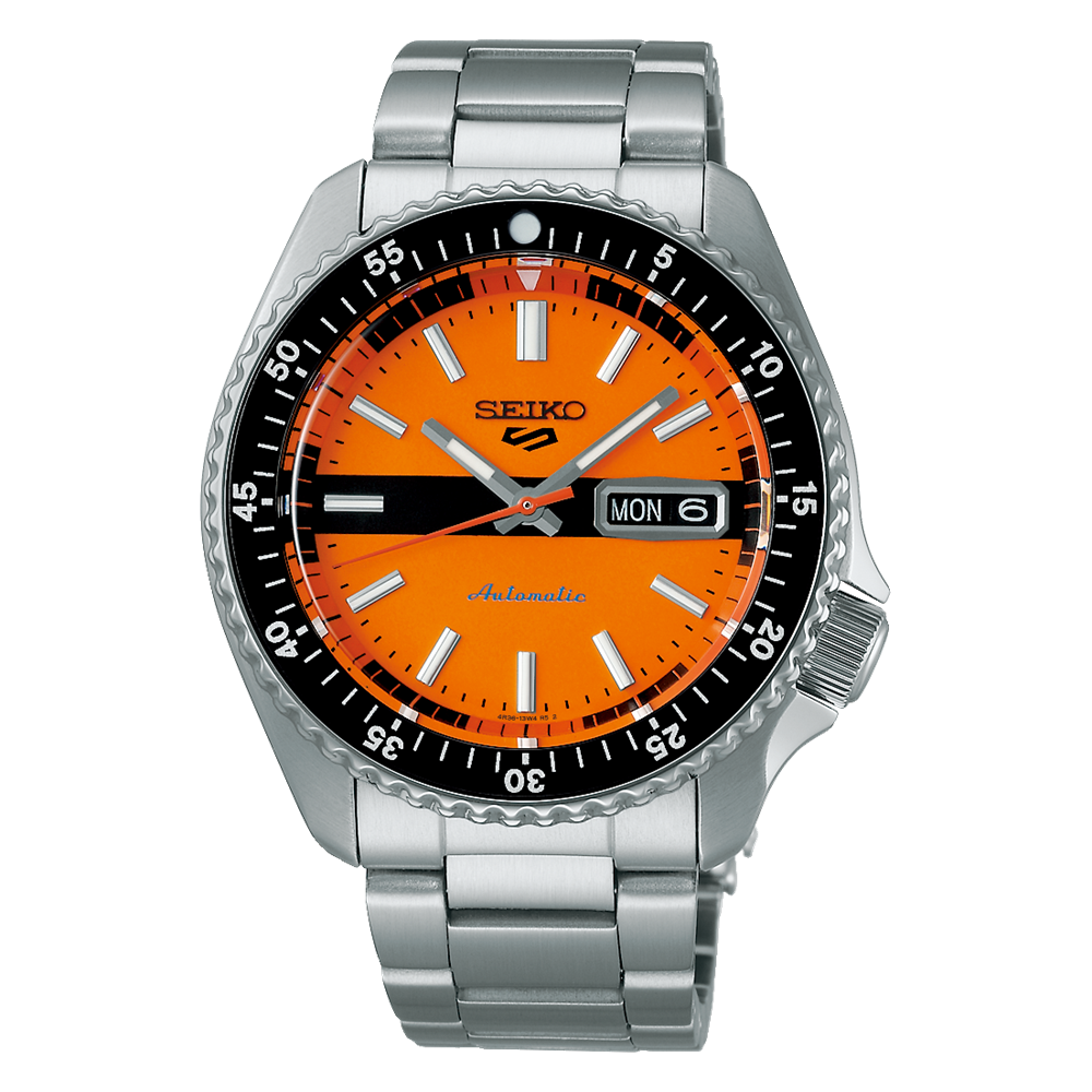 Seiko 5 Sports The New Double Hurricane Retro Colour Collection Automatic Mens Watch – SRPK11K